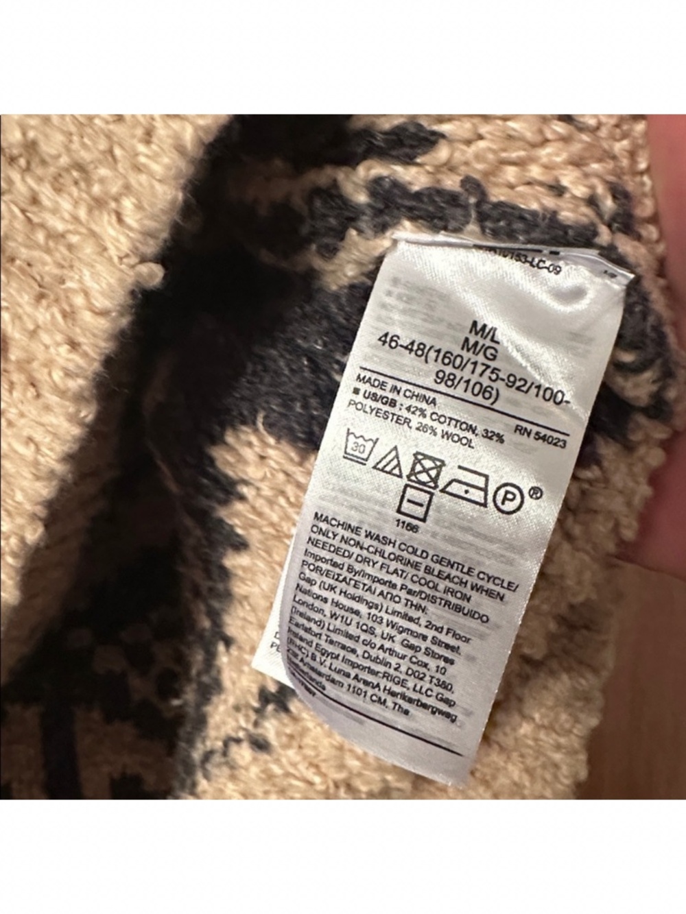 Banana Republic Heritage Oversized Sweater Vest.  size M/L - Picture 6 of 9